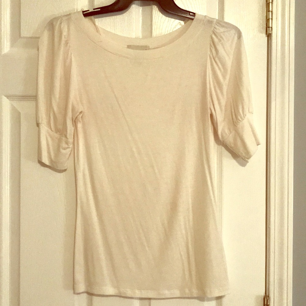 Off white top